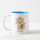 Search for cat and music mugs Cute