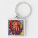 Search for red balloon key rings Hot air balloon