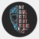 Search for hockey goal stickers Slapshot
