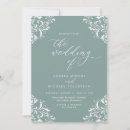 Search for sea green wedding invitations Classic