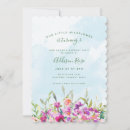 Search for purple floral birthday invitations Summer
