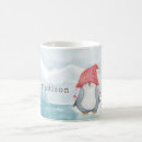 Search for penguin illustration mugs Watercolor