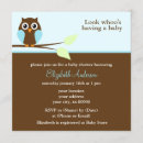 Search for owl baby boy shower invitations Its a boy