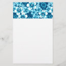 Search for tropical stationery paper Blue