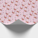 Search for unicorn christmas wrapping paper Pink