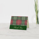 Search for christmas thank you cards Plaid
