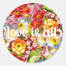 Search for love pattern stickers Elegant
