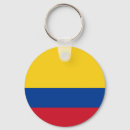 Search for colombian flag key rings World flags