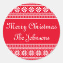 Search for snowflake seals stickers Red