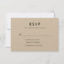 Search for plain brown invitations Minimalist