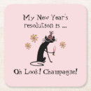 Search for happy new year coasters Funny