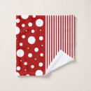 Search for red and white stripes bath towels Lines