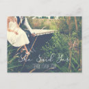 Search for she said postcards Typography