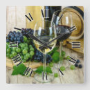 Search for wine barrel clocks Grapes