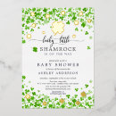 Search for cute shamrock invitations Lucky little shamrock