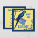 Search for macaw birthday invitations Parrot