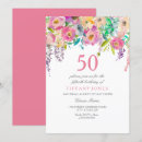 Search for boho 50th birthday invitations Tropical