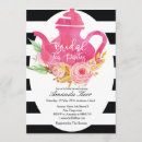 Search for teapot bridal shower invitations Pink