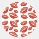 Search for lip pattern stickers Valentine
