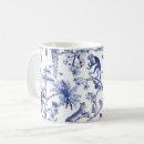 Search for blue and white chinoiserie mugs Toile