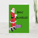 Search for funny anti christmas cards Scrooge