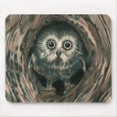 Search for wise owls mousepads Nature