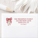Search for red return address labels Greenery