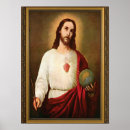 Search for sacred heart jesus art Cross
