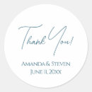 Search for thank you wedding stickers Simple