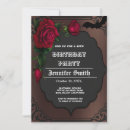 Search for professional birthday invitations Elegant