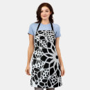 Search for black magic aprons Black and white