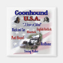 Search for coonhound magnets Black and tan coonhound