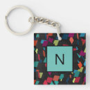 Search for colour block key rings Trendy