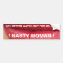 Search for sign bumper stickers Woman