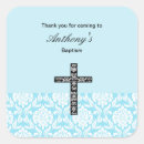 Search for damask stickers cross