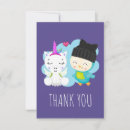 Search for cute cartoon thank you cards Unicorn