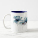 Search for delicate flower mugs Blue