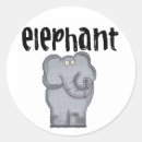 Search for grey elephant stickers Kids