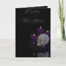 Search for goth christmas cards Skull