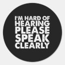 Search for hearing impaired stickers Acceptance