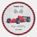 Search for race car birthday stickers Cute