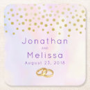Search for gold confetti coasters Modern