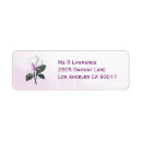 Search for magnolia flower return address labels Garden