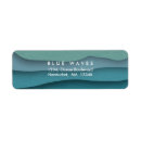 Search for blue wave return address labels Sea