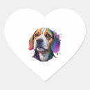 Search for heart beagle stickers Puppy