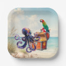 Search for octopus paper plates Tropical