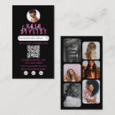 Search for wig hair business cards Makeup artist