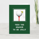 Search for funny golf christmas cards Friend
