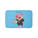 Search for cute pig bath mats Piggy
