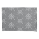 Search for snowflake pillowcases White